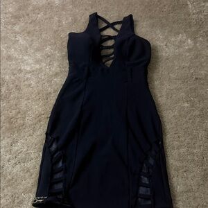 Elegant Black Sleeveless Dress